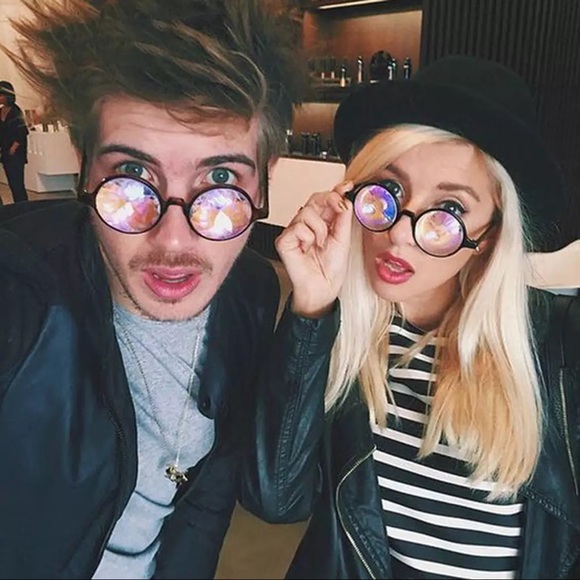 Festival Kaleidoscope Glasses π - Picture 6 of 8